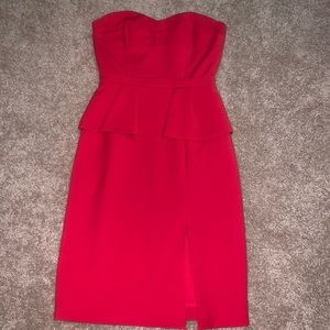 BCBG Maxazria strapless dress